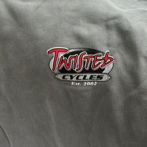 Twisted cycle sweatshirt worn 5x .